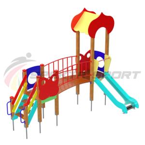 Купить Детский игровой комплекс Полянка ДИК 1603 в Порхове 