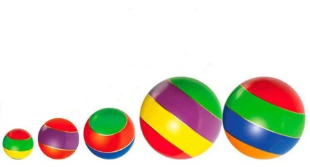 Купить Мячи резиновые (комплект из 5 мячей различного диаметра) в Порхове 