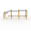 Купить Рукоход Воркаут с изменением высоты SP WRK-25_76mm в Порхове 